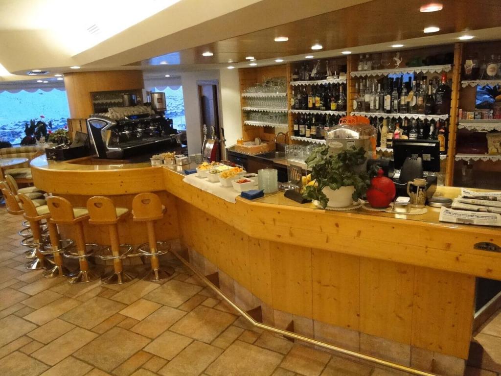 Bar del Resort Baita Montana a Livigno